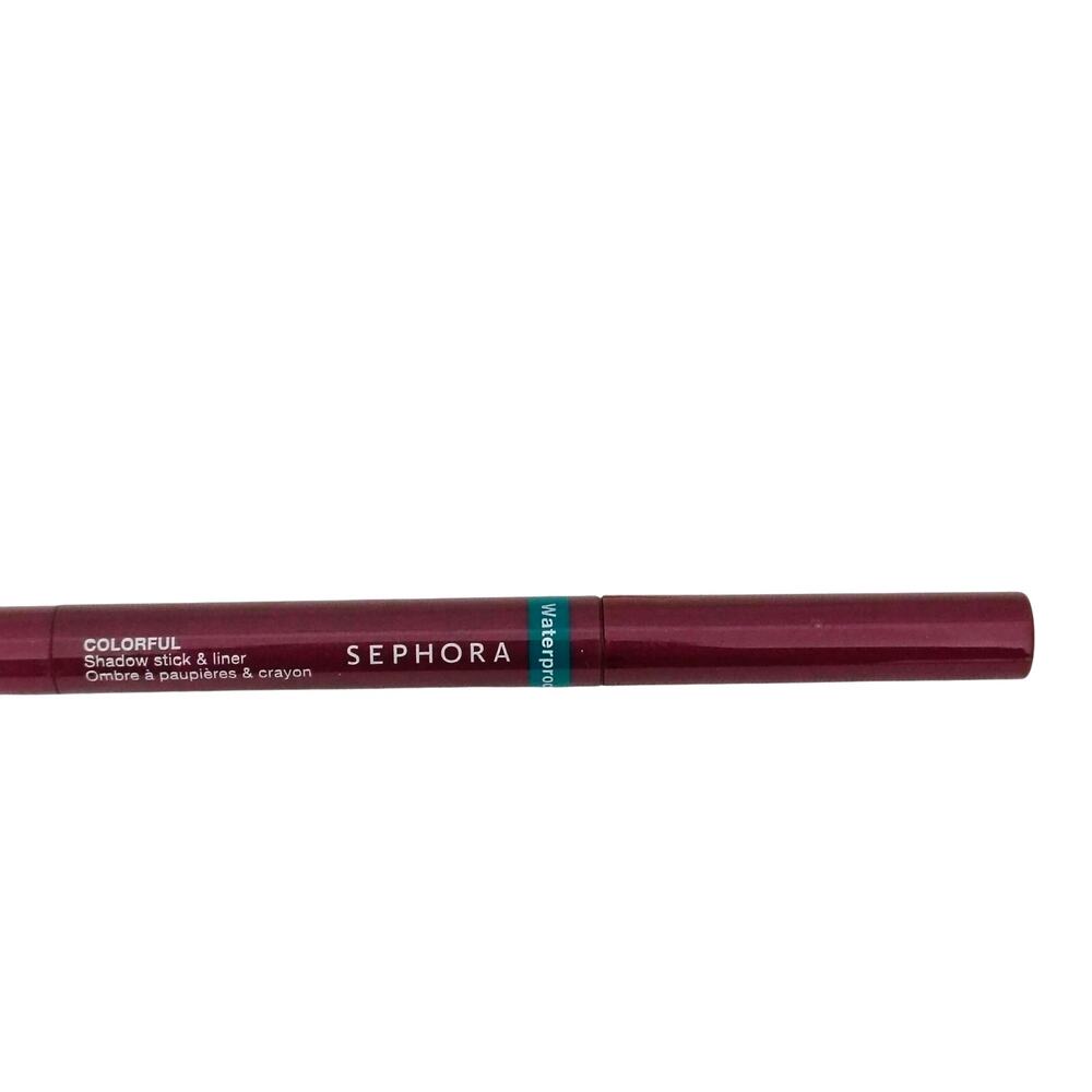 Sephora Colorful Shadow Stick & Liner Pencil 14 Purple Shimmer 0.04oz Waterproof